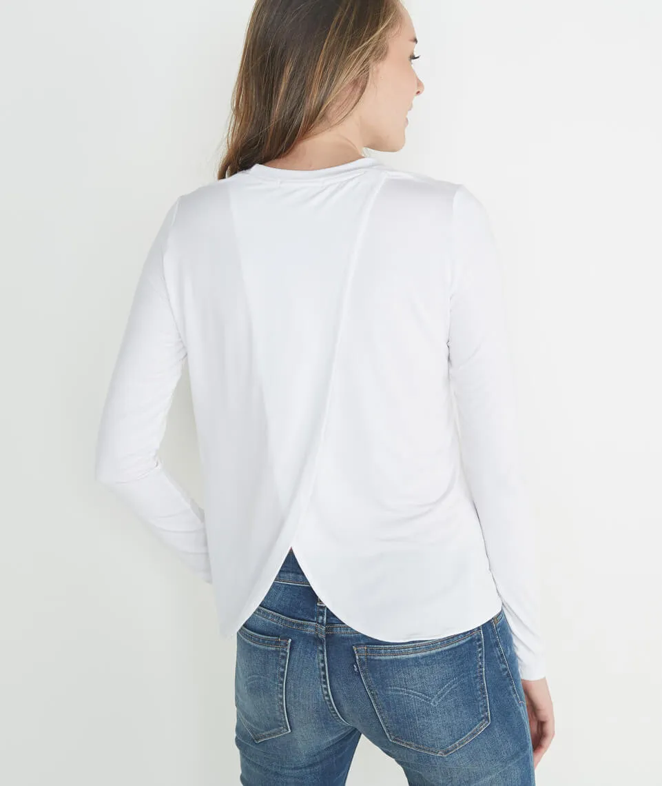 Tinley Tulip Back in White sold by Marine Layer product image thumbnail 5