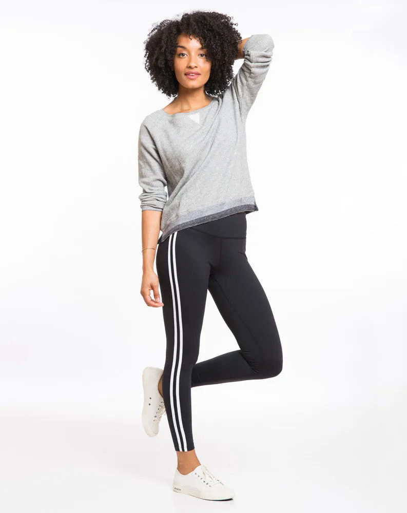 Striped Legging - Black sold by Marine Layer