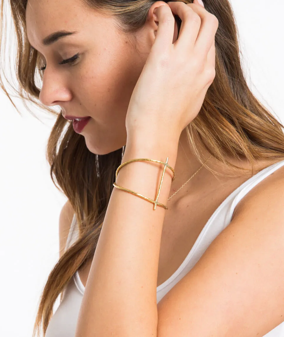 Soko Cross Cuff sold by Marine Layer product image thumbnail 3