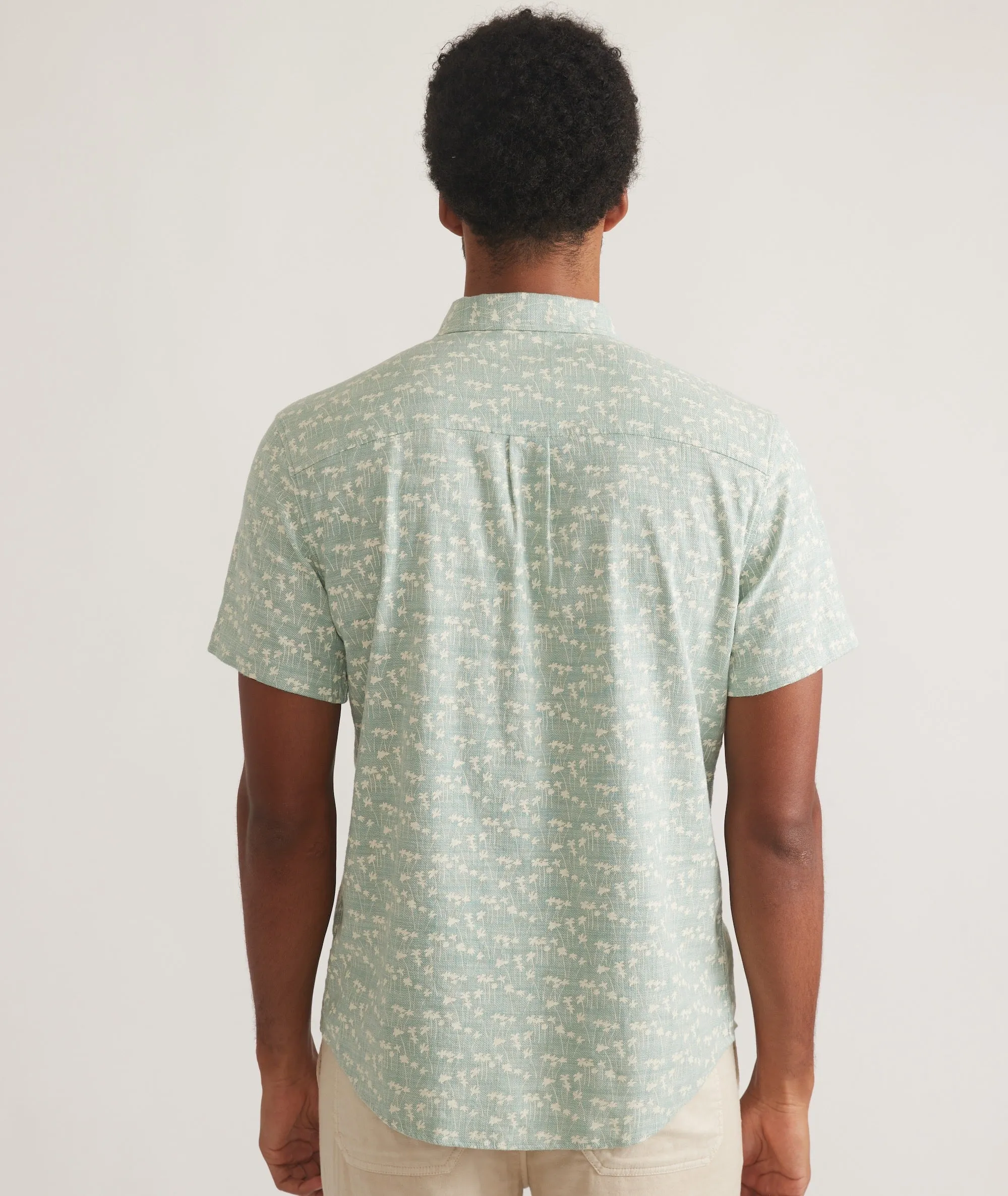 Stretch Selvage Short Sleeve Shirt sold by Marine Layer product image thumbnail 5