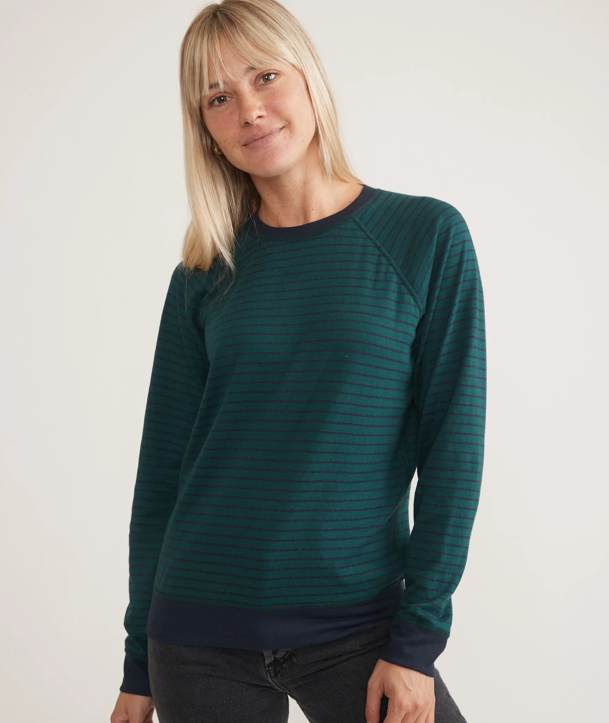 Reversible Raglan sold by Marine Layer