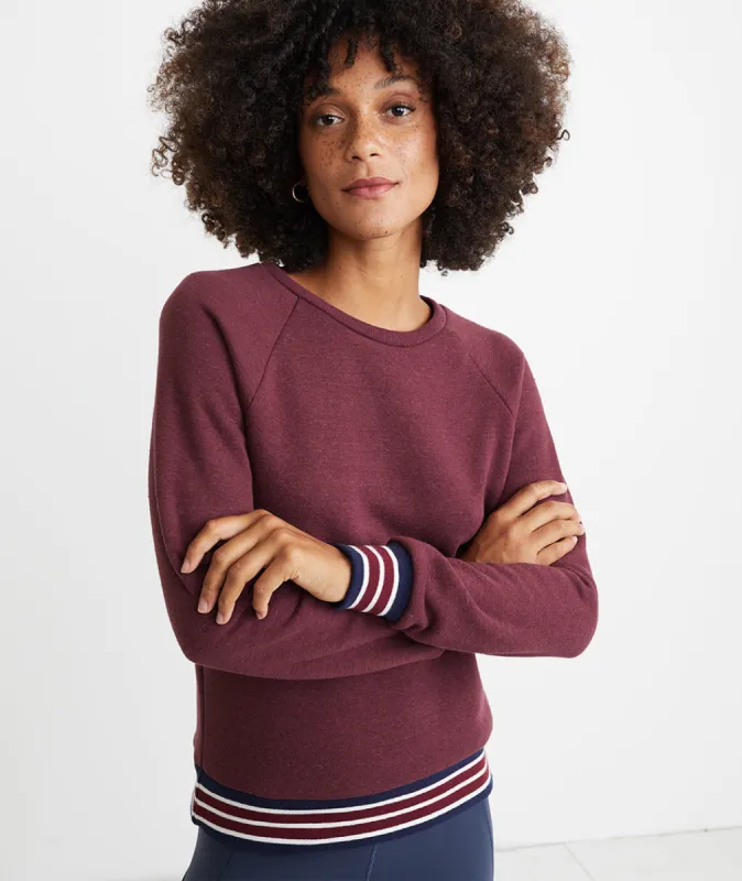 Jenny Crewneck Sweatshirt in Port Royal sold by Marine Layer