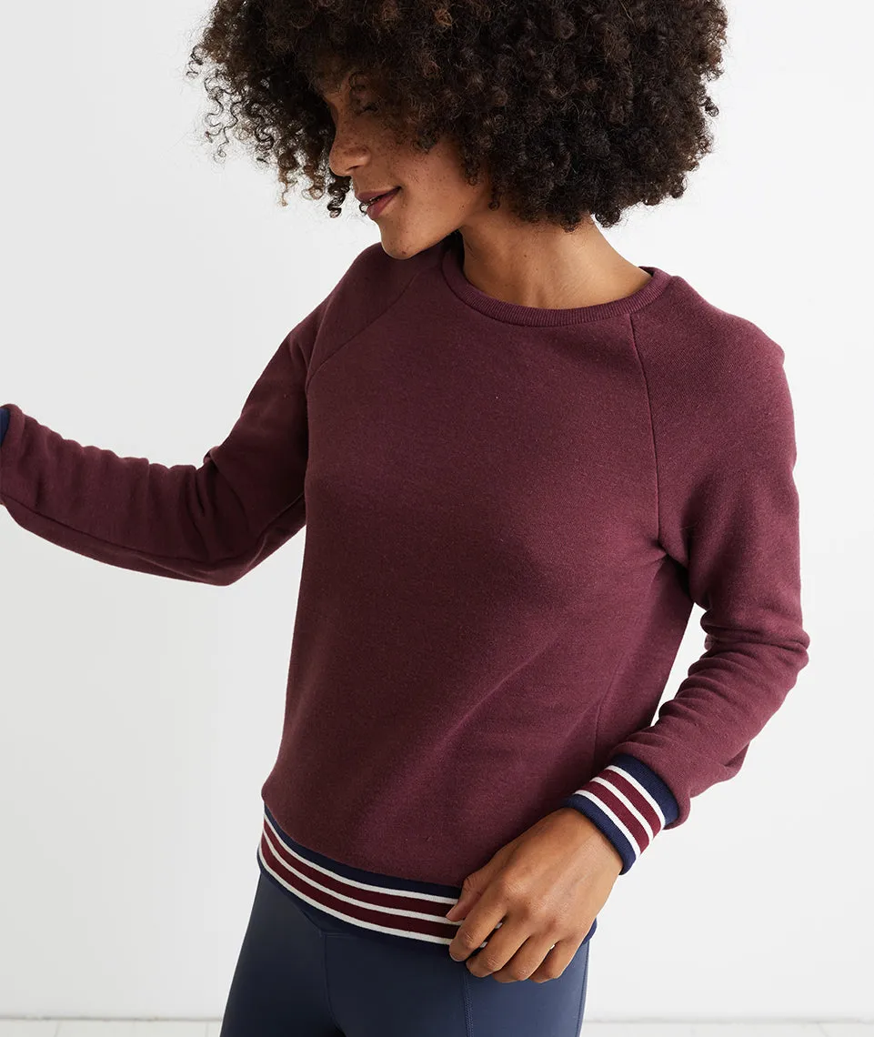 Jenny Crewneck Sweatshirt in Port Royal sold by Marine Layer product image thumbnail 3