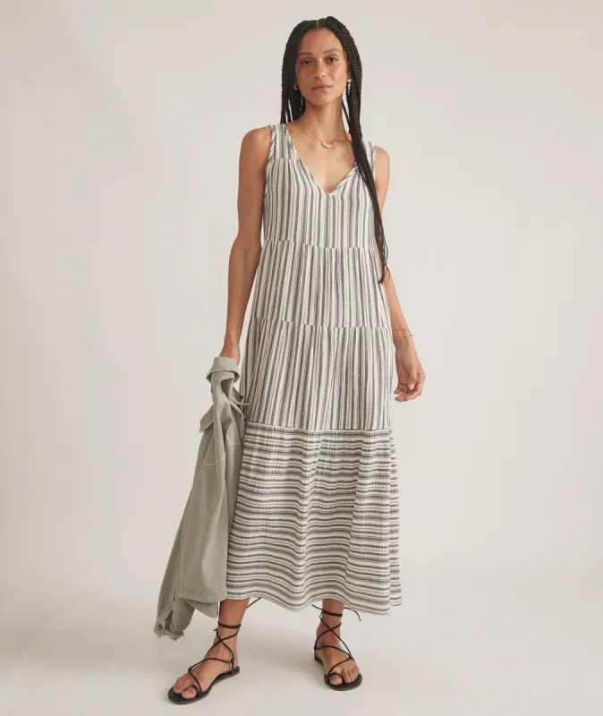 Women's Corinne Double Cloth Maxi Dress sold by Marine Layer