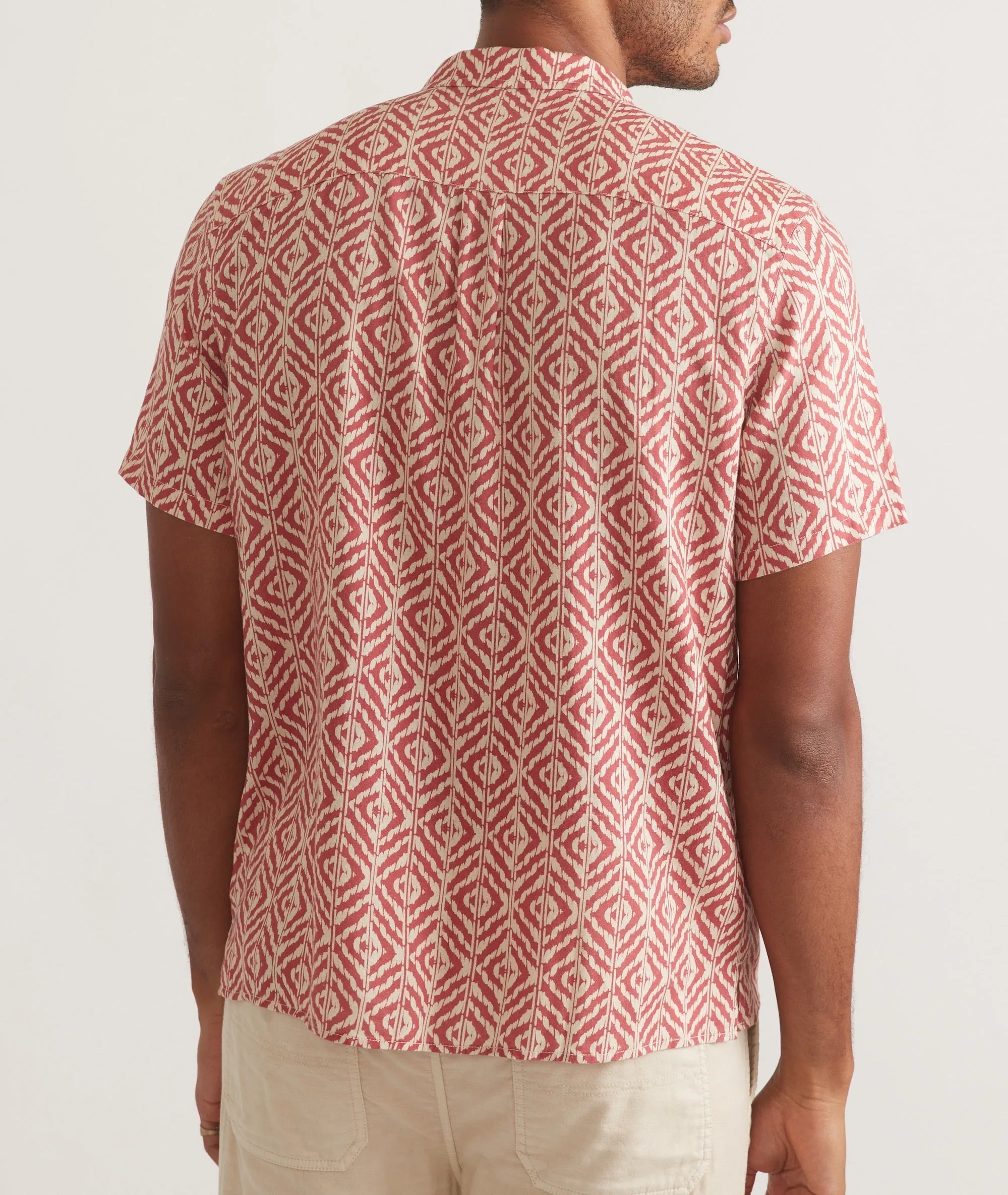 TENCEL Linen Resort Shirt sold by Marine Layer product image thumbnail 5