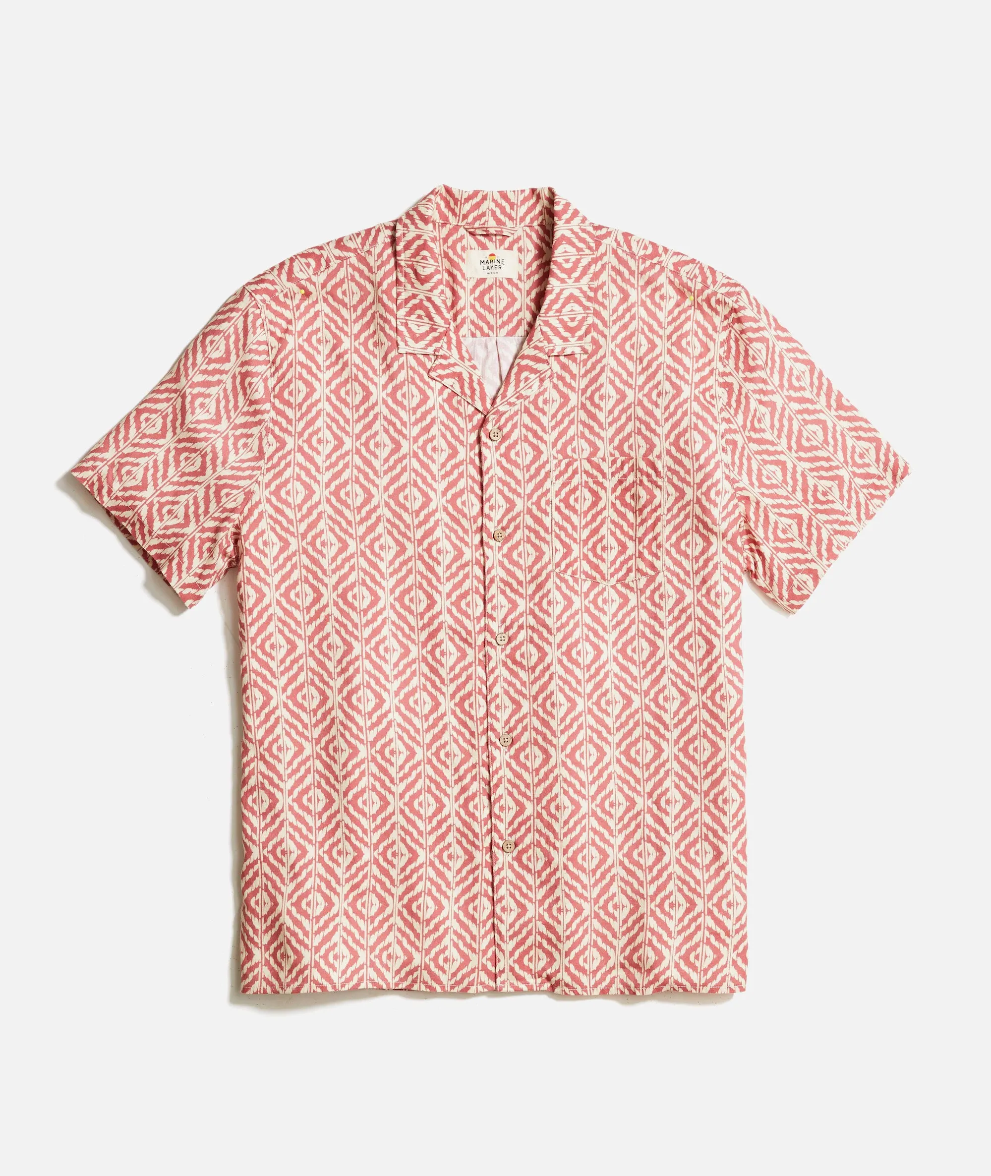 TENCEL Linen Resort Shirt sold by Marine Layer