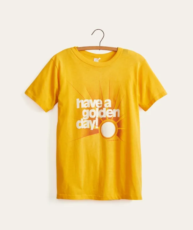 Have a Golden Day Tee sold by Marine Layer