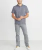 Straight 5 Pocket Pant in Medium Grey sold by Marine Layer