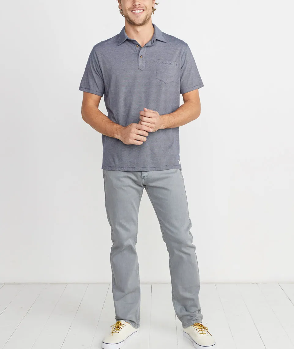 Straight 5 Pocket Pant in Medium Grey sold by Marine Layer product image thumbnail 3