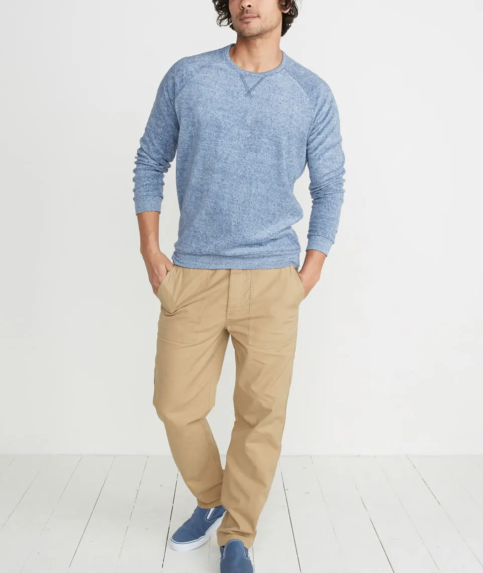 Adrian Crewneck in Denim Nep sold by Marine Layer product image thumbnail 4