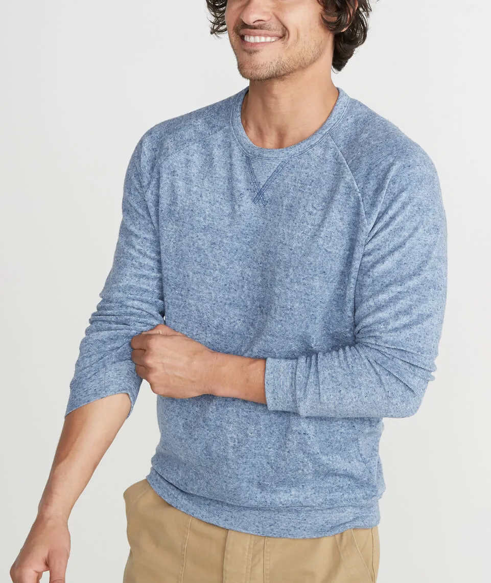 Adrian Crewneck in Denim Nep sold by Marine Layer product image thumbnail 2