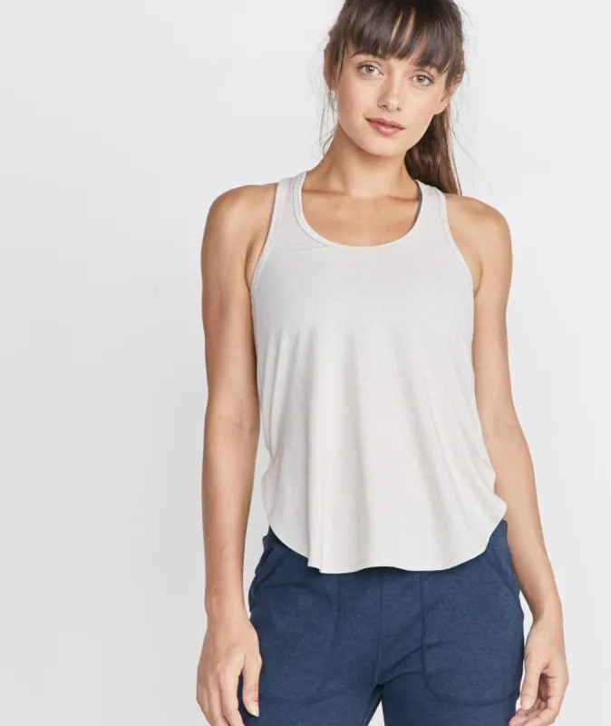Suki Sport Tank in Oatmeal sold by Marine Layer