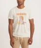 Re-Spun Graphic Tee in Natural sold by Marine Layer
