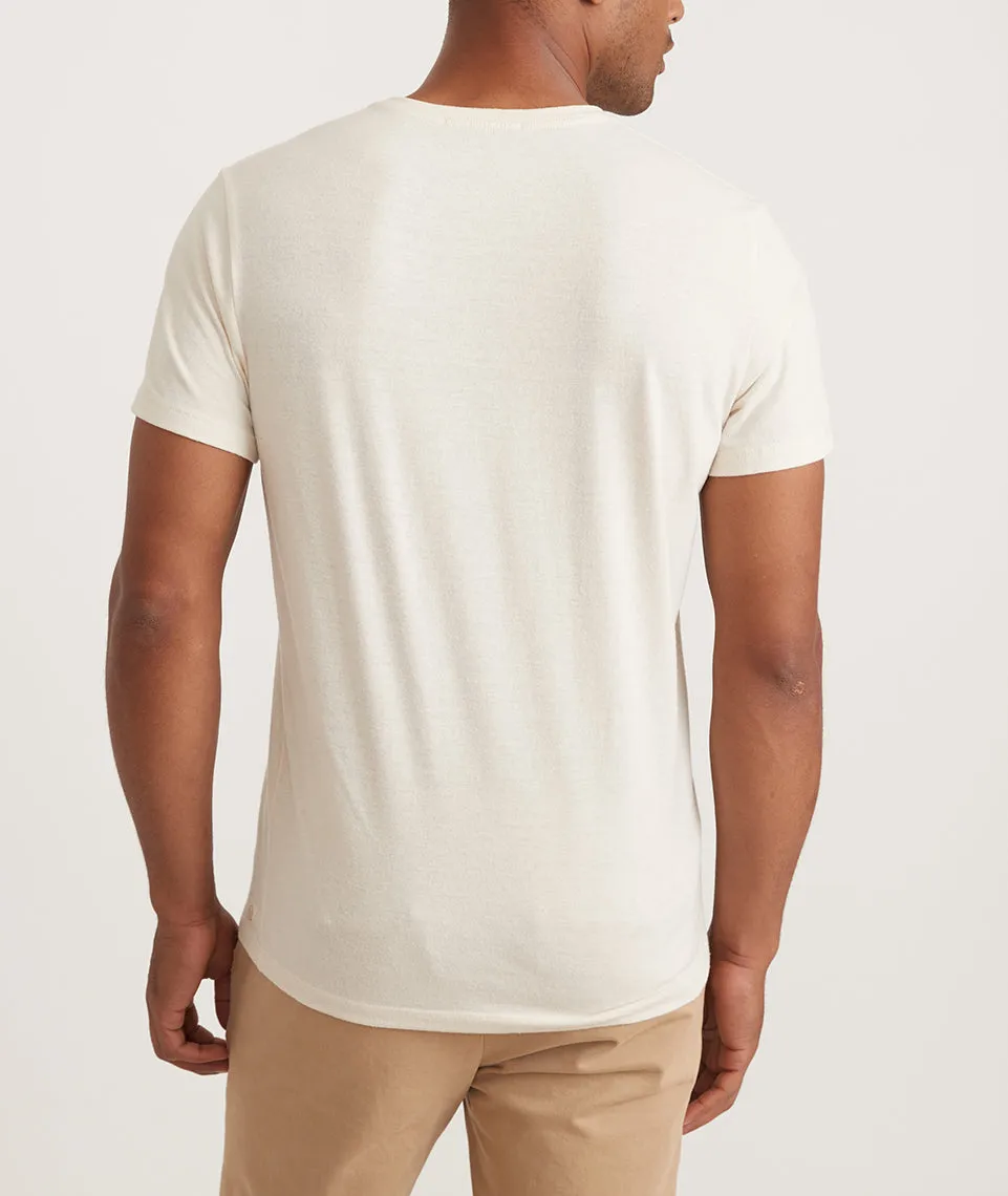 Re-Spun Graphic Tee in Natural sold by Marine Layer product image thumbnail 5