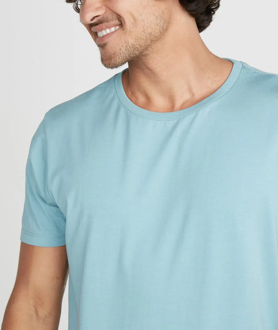 Signature Crewneck in Faded Teal sold by Marine Layer product image thumbnail 3