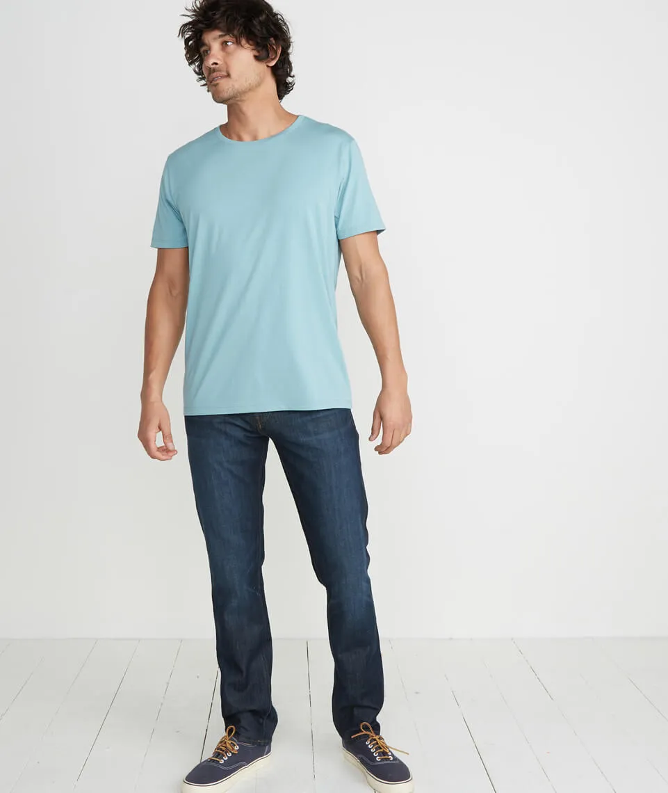 Signature Crewneck in Faded Teal sold by Marine Layer product image thumbnail 5