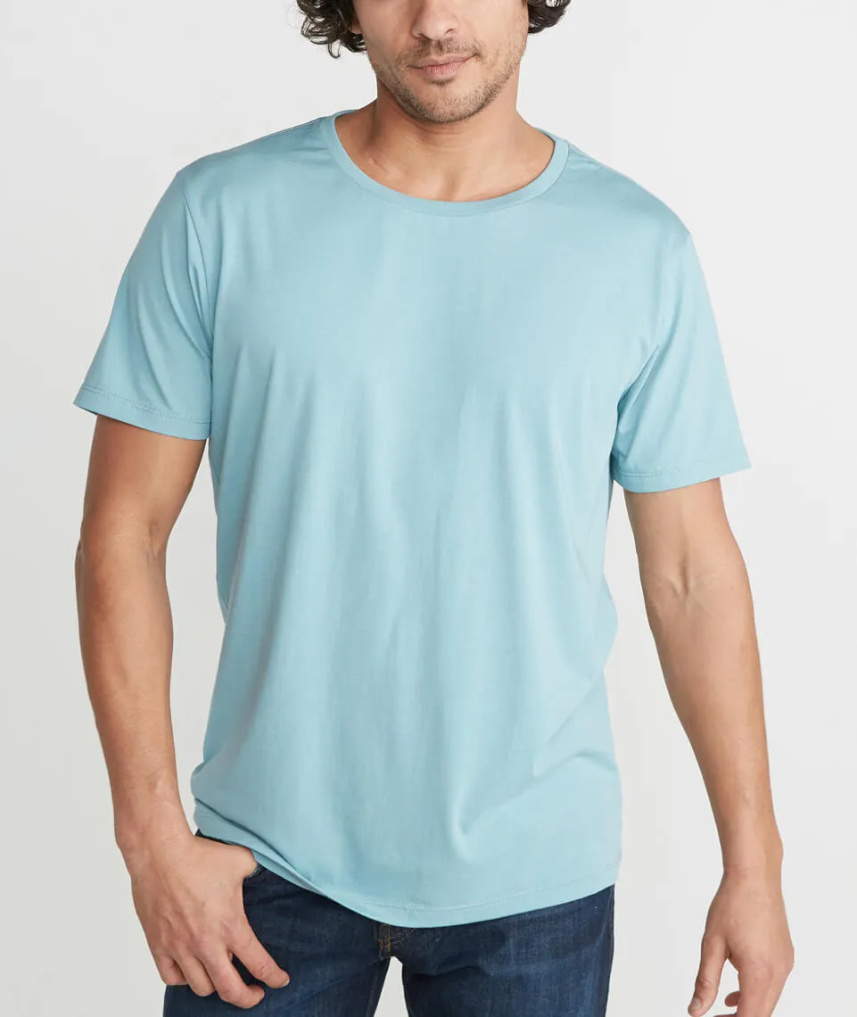 Signature Crewneck in Faded Teal sold by Marine Layer product image thumbnail 2