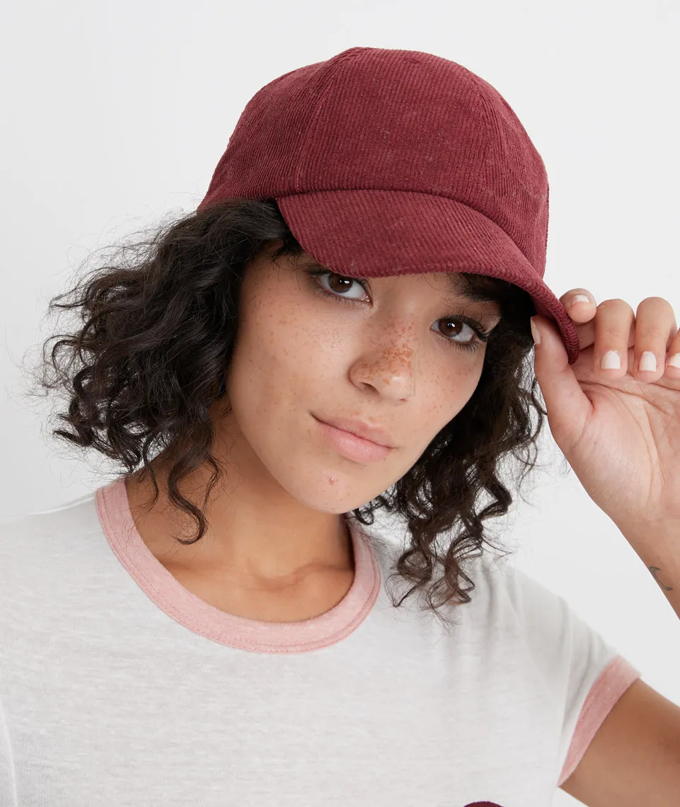 Corduroy Baseball Cap sold by Marine Layer