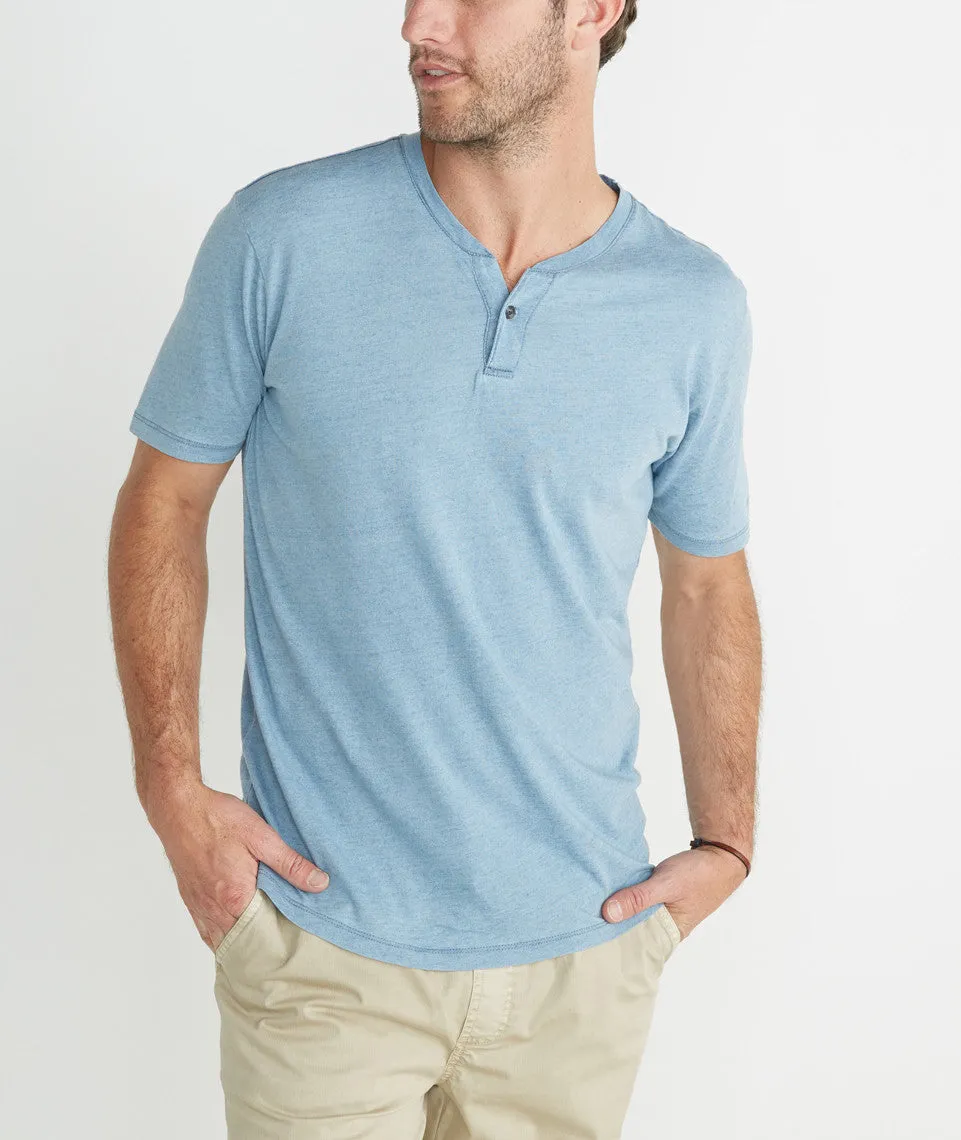 Felix Shortsleeve Henley sold by Marine Layer product image thumbnail 2