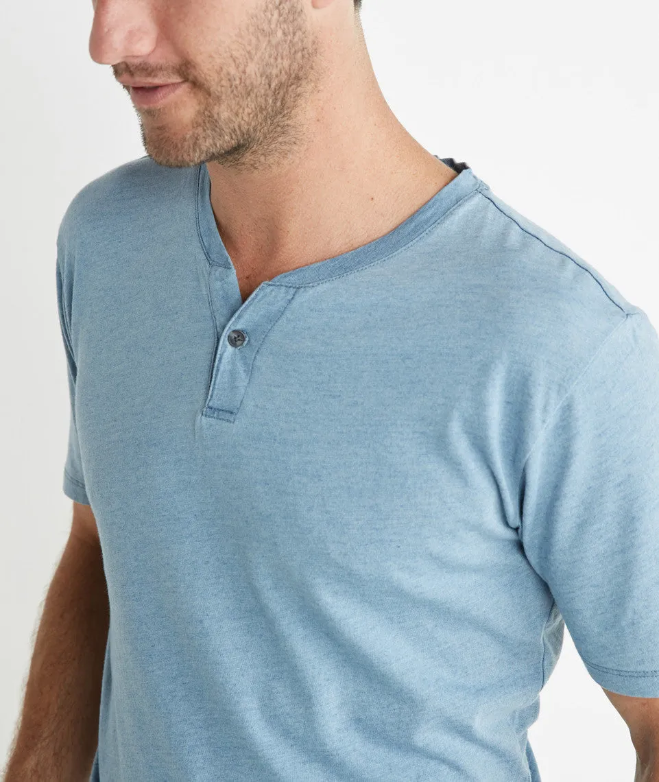 Felix Shortsleeve Henley sold by Marine Layer product image thumbnail 3