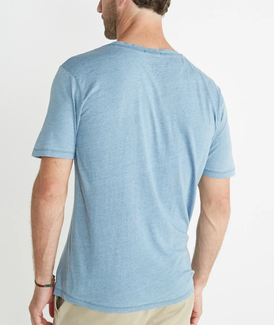 Felix Shortsleeve Henley sold by Marine Layer product image thumbnail 4