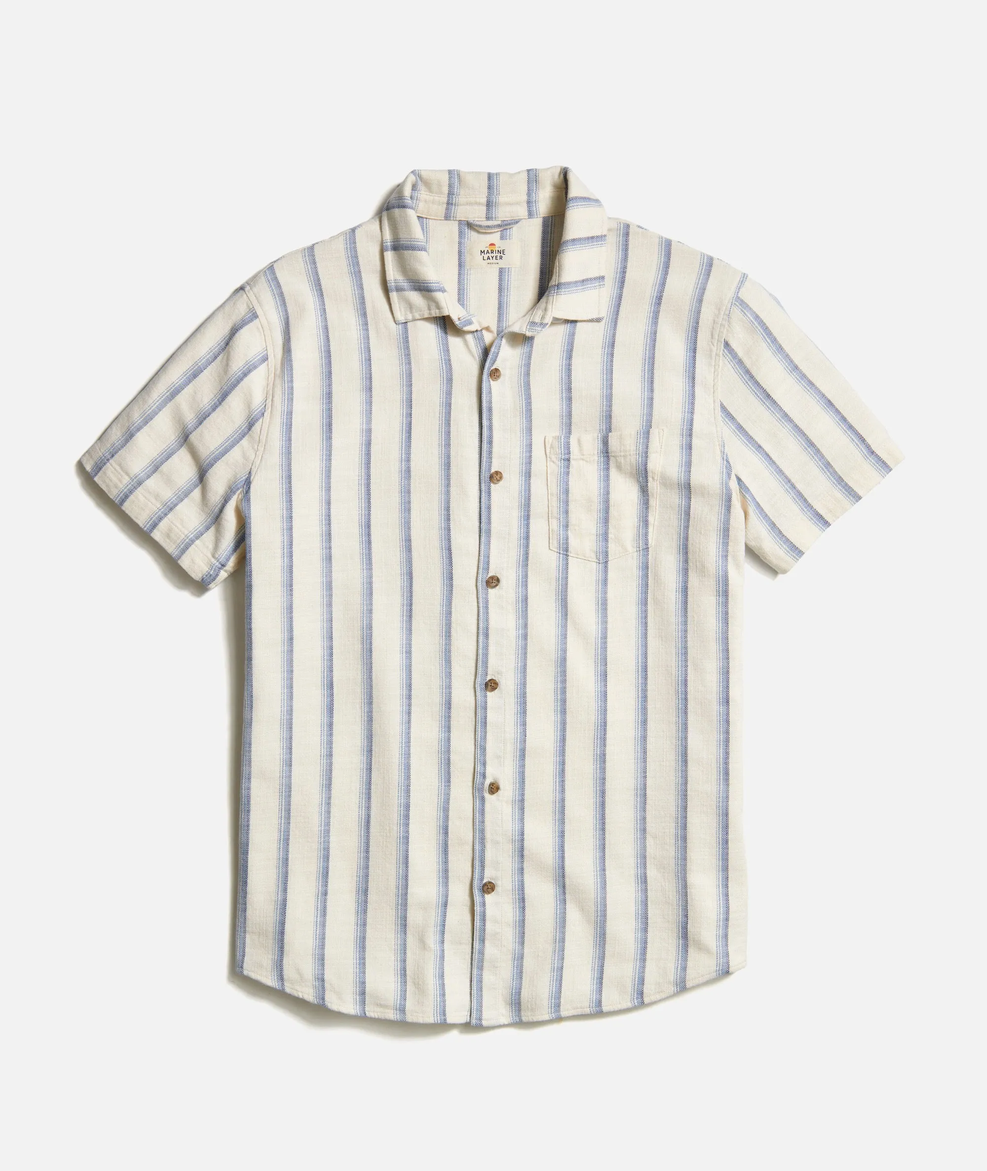 Stretch Selvage Short Sleeve Shirt sold by Marine Layer