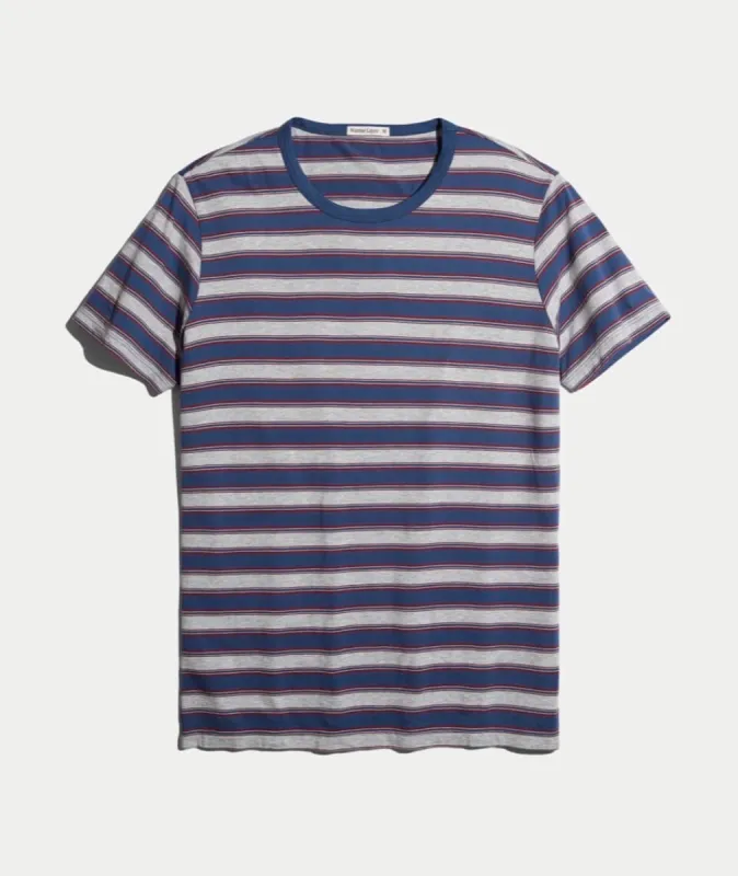 Dawson Striped Crewneck sold by Marine Layer