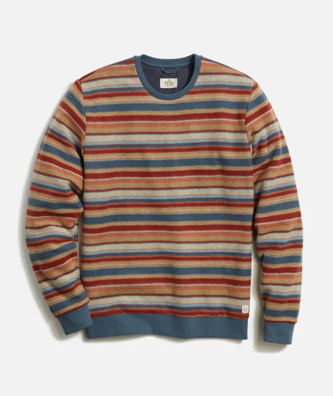 Signature Fleece Out Crewneck sold by Marine Layer