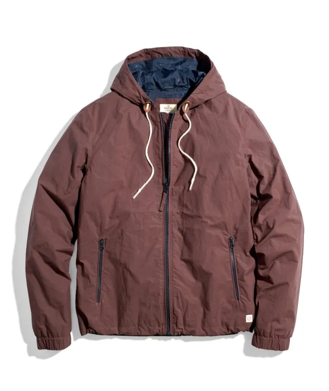 Elijah Dry Wax Rain Jacket made by Marine Layer