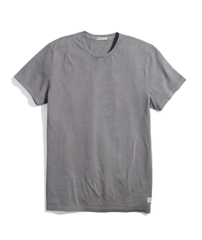 Signature Crew Tee in Frost Grey sold by Marine Layer