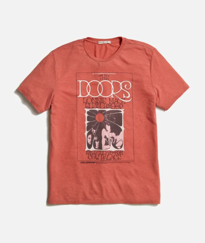 The Doors Cow Palace Unisex Tee made by Marine Layer