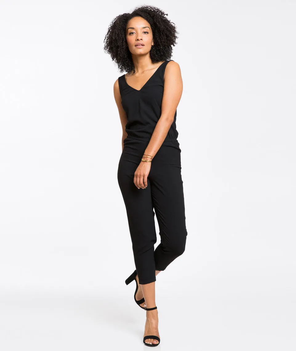 Alexa Crepe Jumpsuit sold by Marine Layer product image thumbnail 3