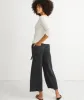 Spruce Wide Leg Pant in Faded Black sold by Marine Layer