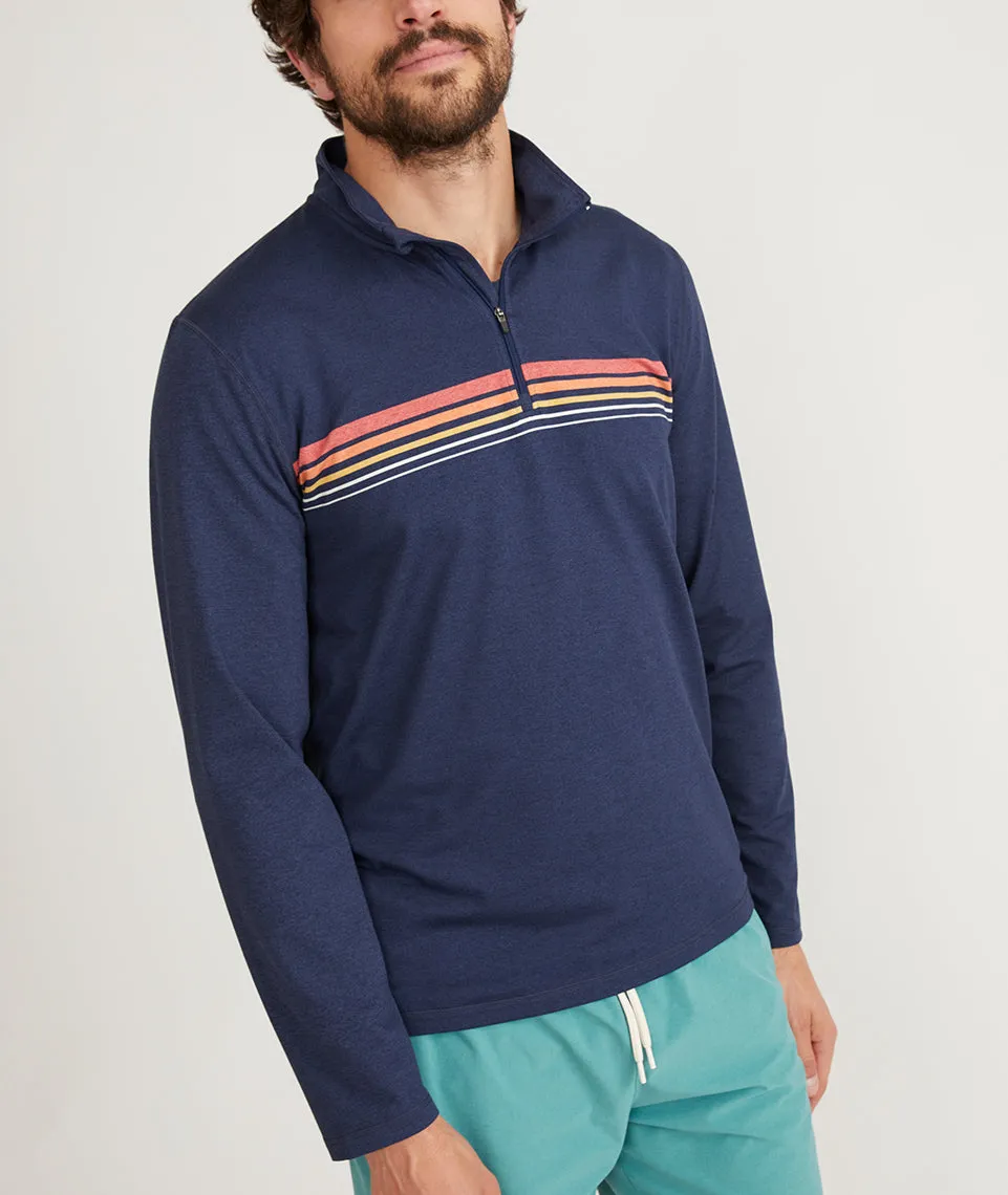 Re-Spun Sport Quarter Zip sold by Marine Layer product image thumbnail 2