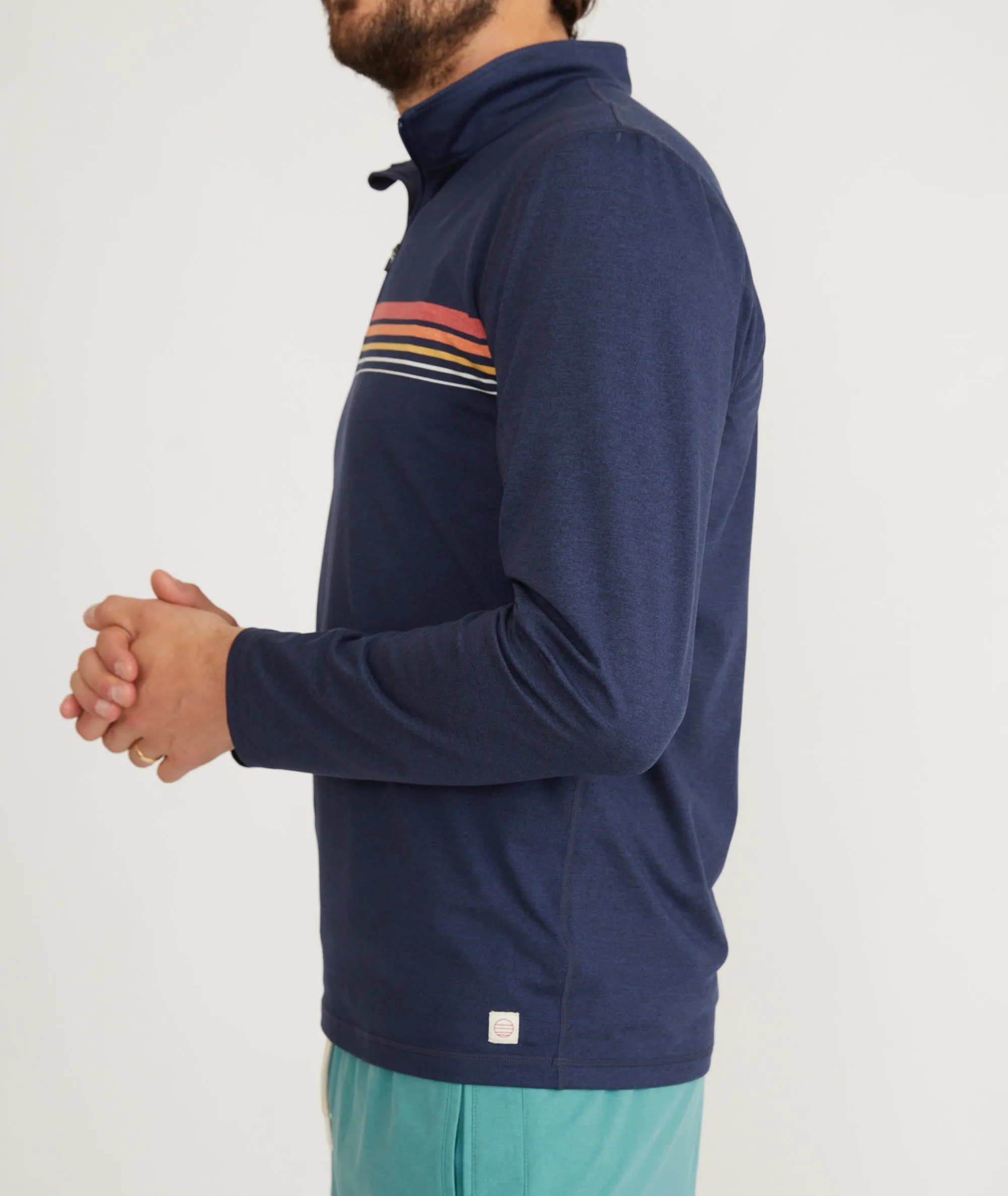 Re-Spun Sport Quarter Zip sold by Marine Layer product image thumbnail 4