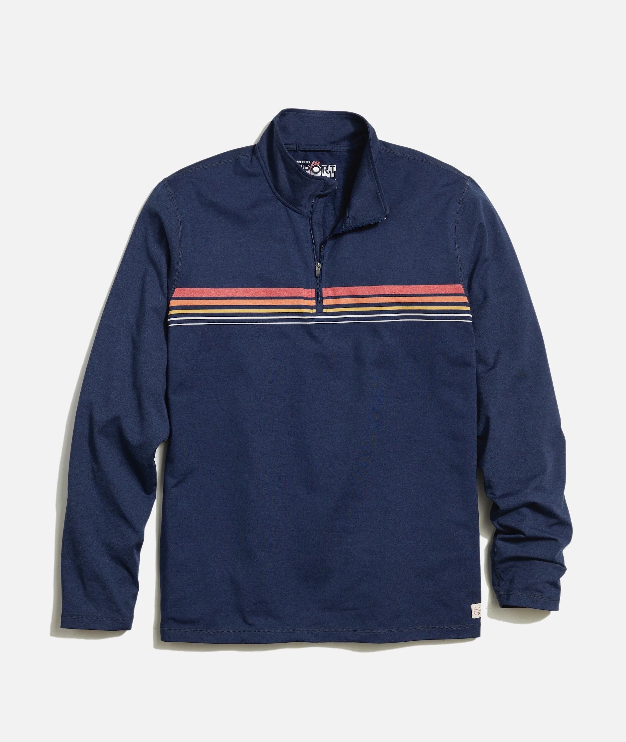 Re-Spun Sport Quarter Zip sold by Marine Layer