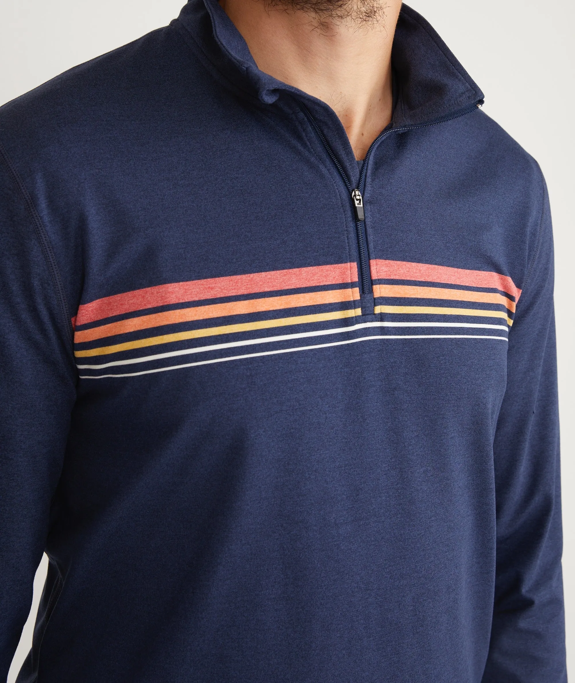 Re-Spun Sport Quarter Zip sold by Marine Layer product image thumbnail 3