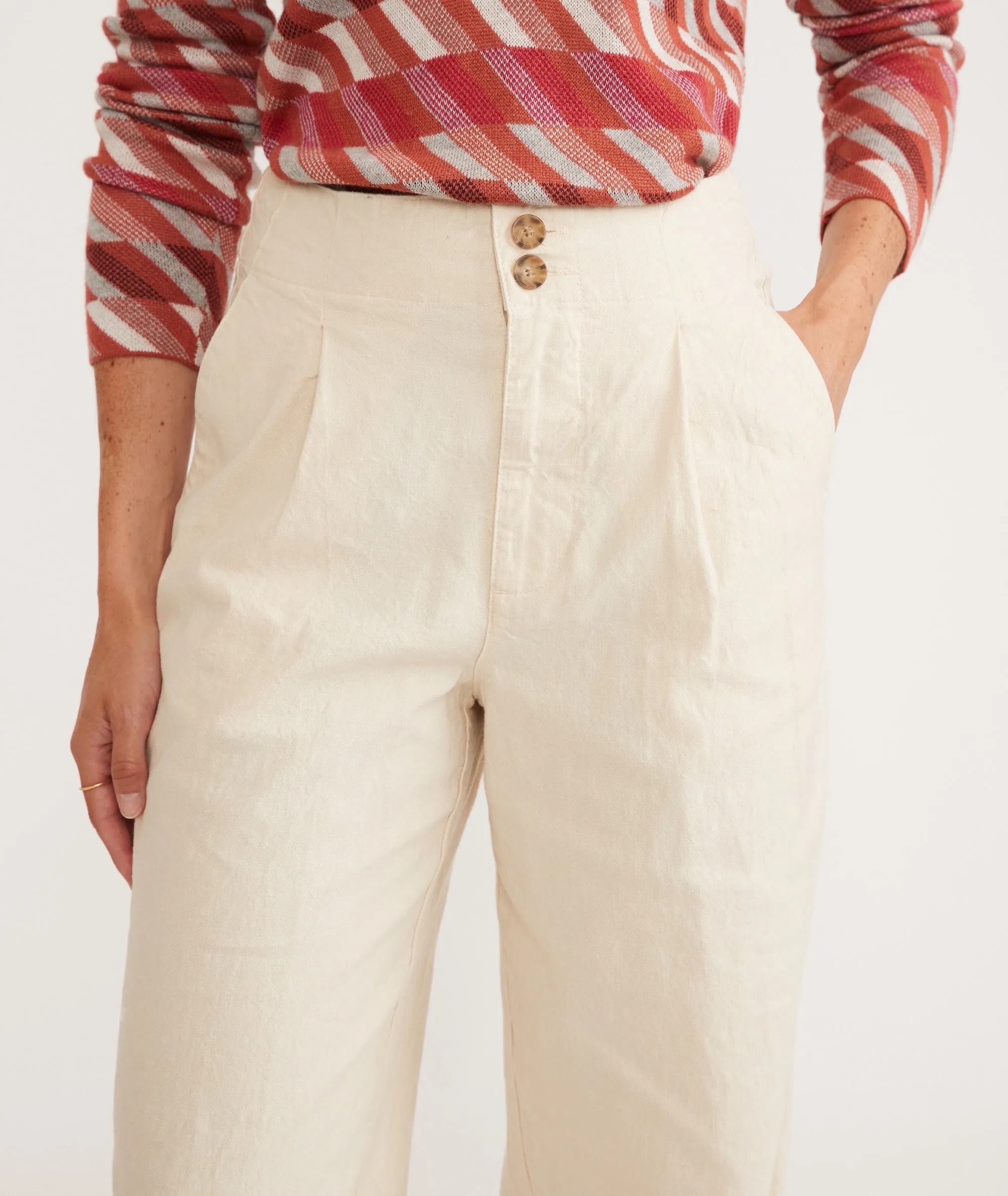 Flora High Waisted Trouser sold by Marine Layer product image thumbnail 2
