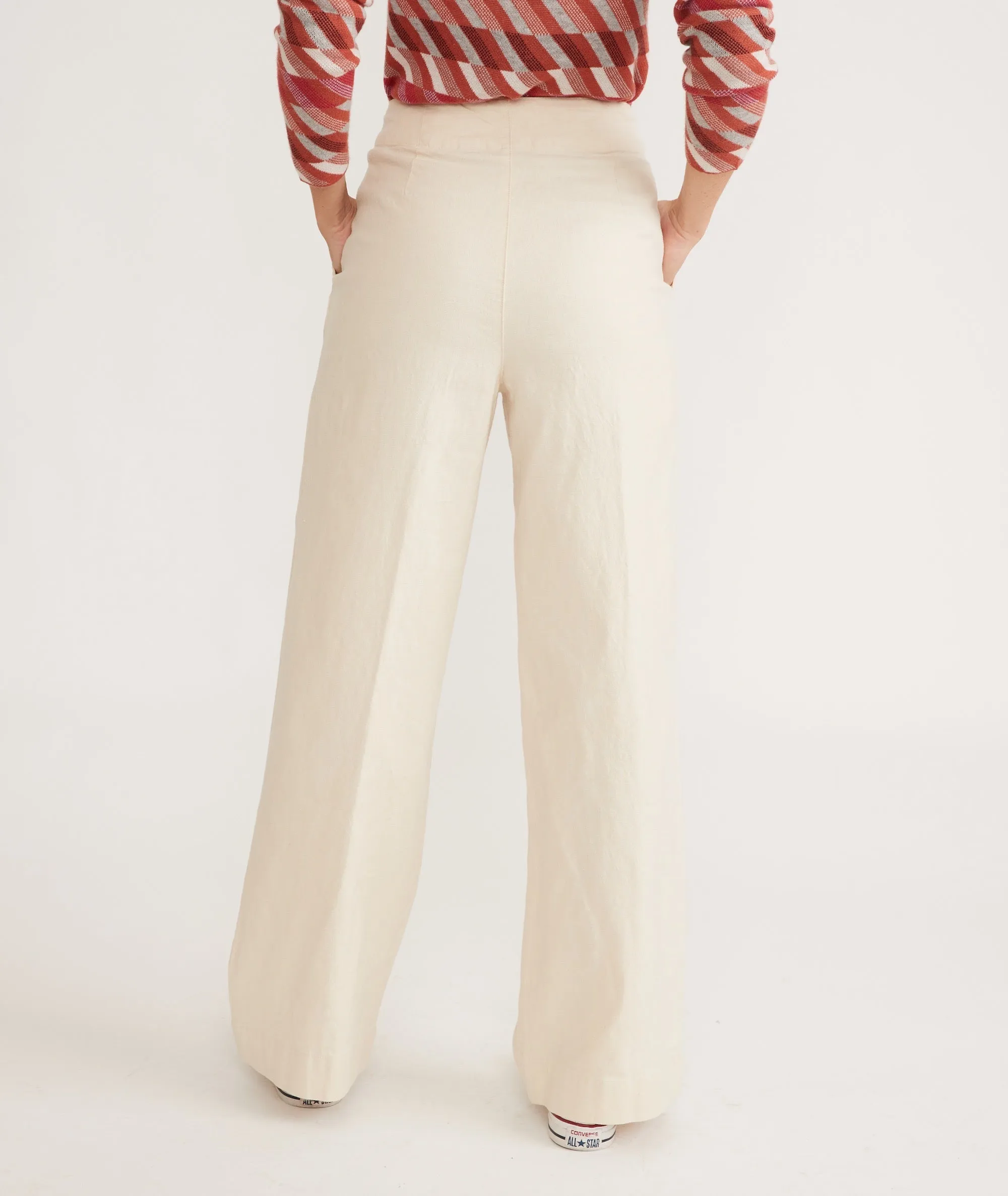 Flora High Waisted Trouser sold by Marine Layer product image thumbnail 4