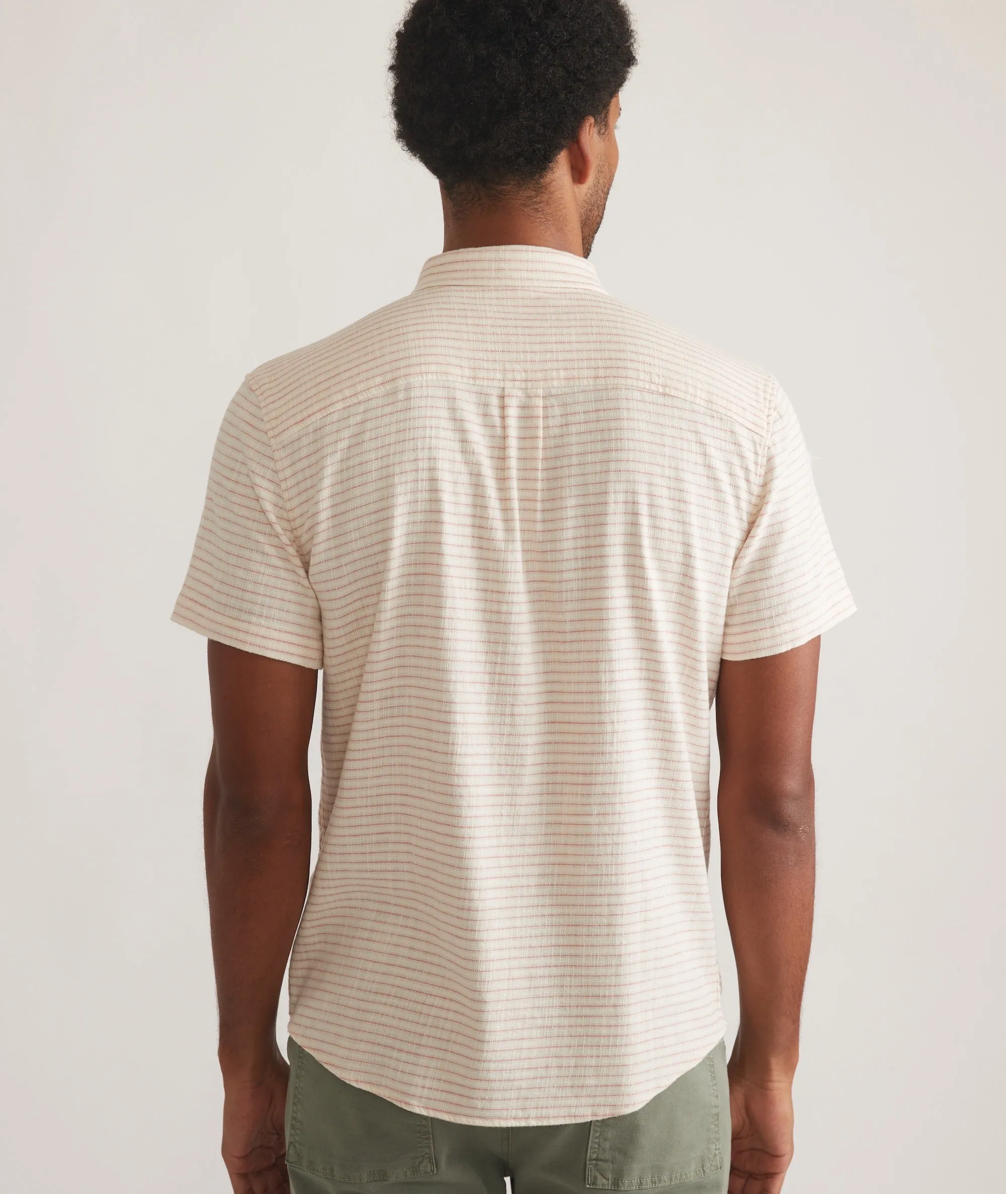 Stretch Selvage Short Sleeve Shirt sold by Marine Layer product image thumbnail 5