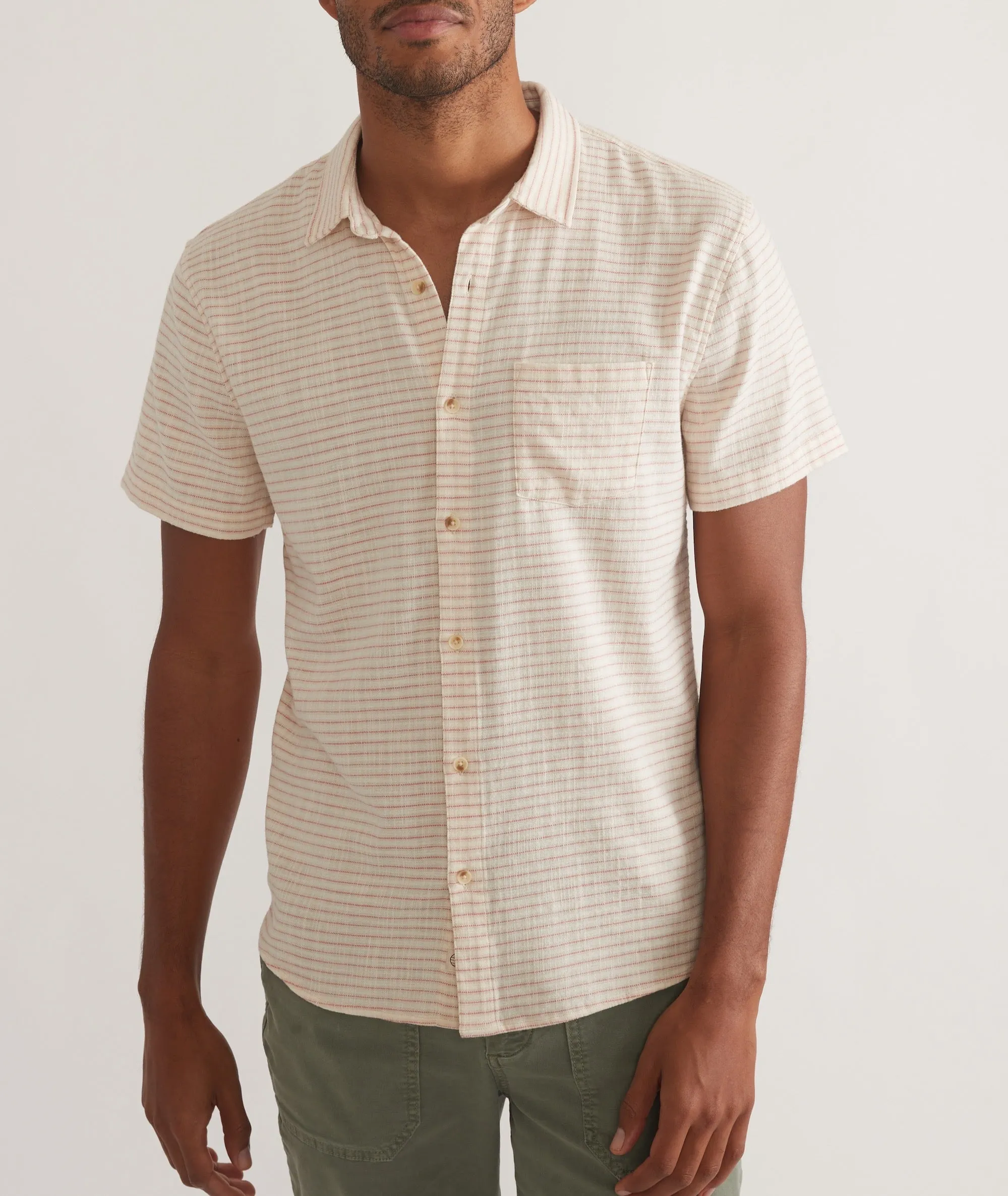 Stretch Selvage Short Sleeve Shirt sold by Marine Layer product image thumbnail 2