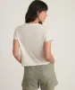 Crop Graphic Tee in Rainbow Palm sold by Marine Layer