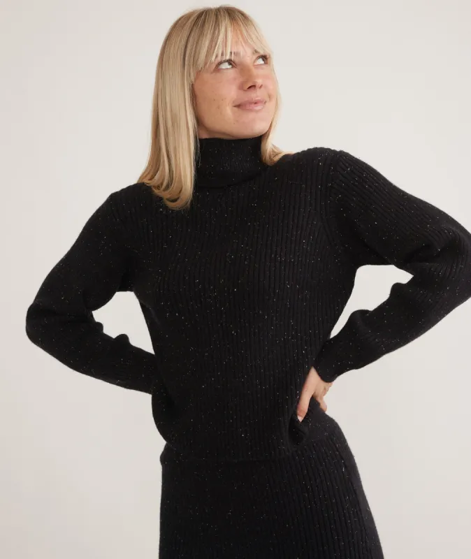 Isla Knit Turtleneck sold by Marine Layer