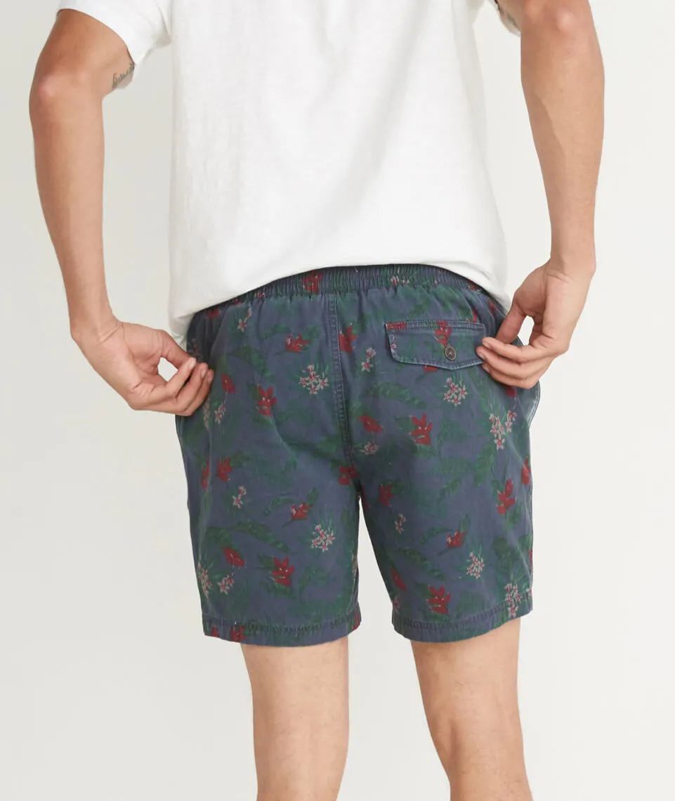 Beach Short in Ink Print sold by Marine Layer product image thumbnail 4