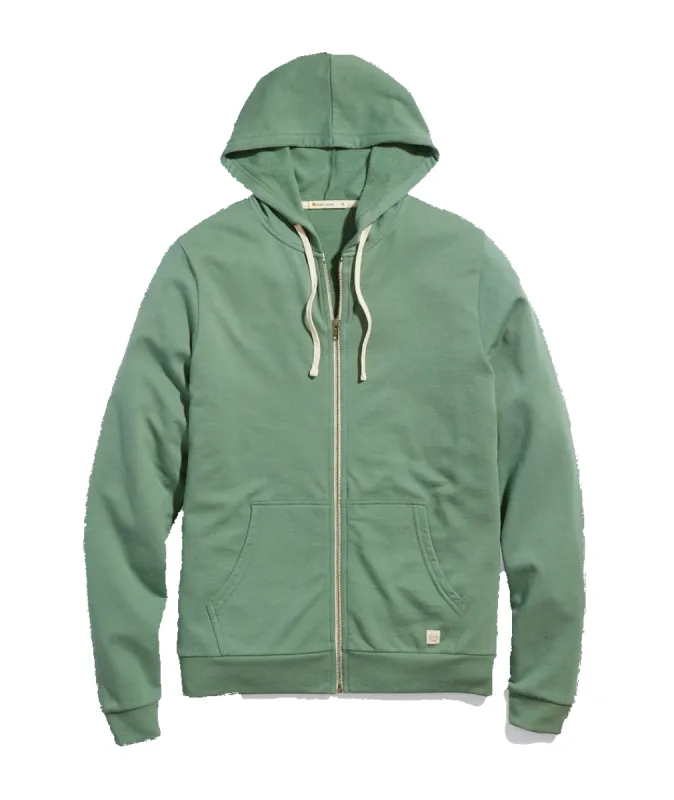 Men's Afternoon Hoodie in Sage Green sold by Marine Layer