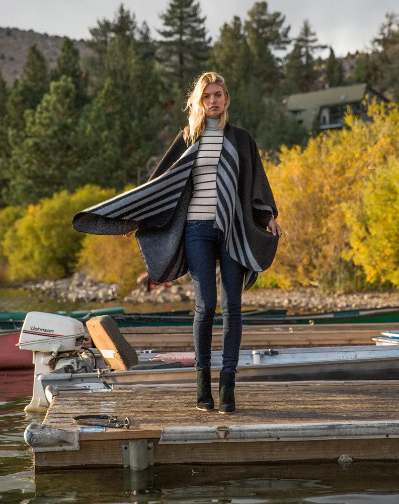 Wilma Aztec Poncho sold by Marine Layer product image thumbnail 3