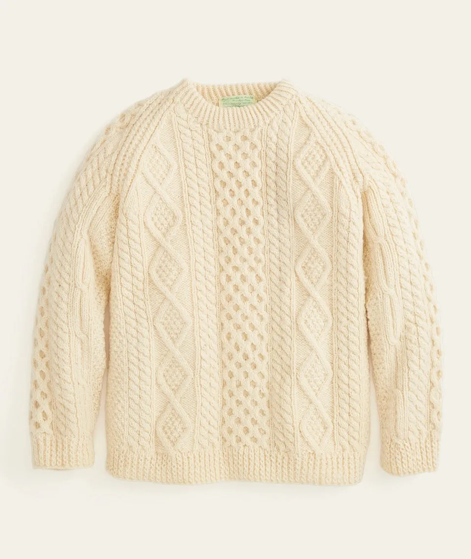Vintage Irish Fishermen Sweater sold by Marine Layer
