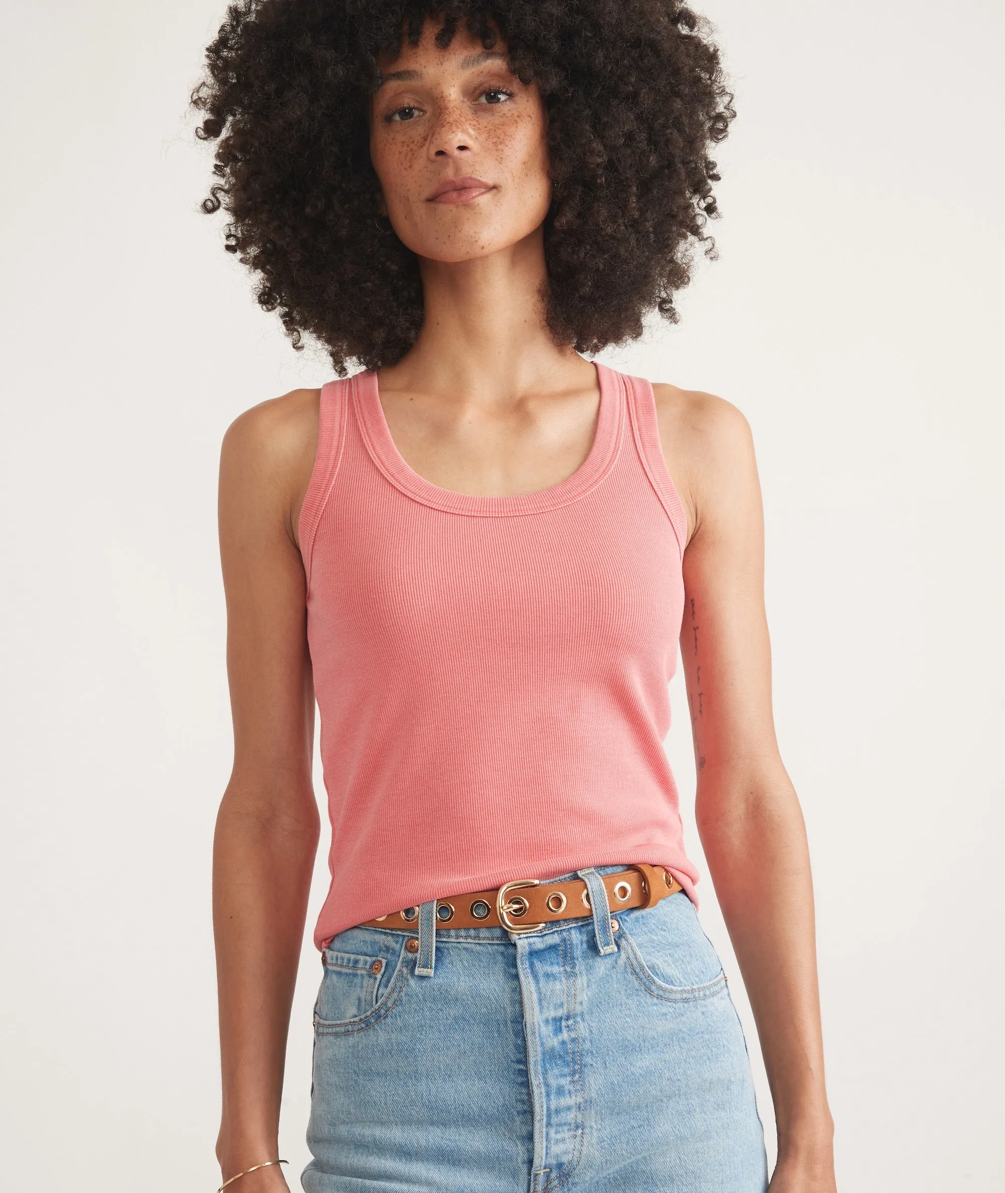 Lexi Rib Sun-In Tank sold by Marine Layer product image thumbnail 3