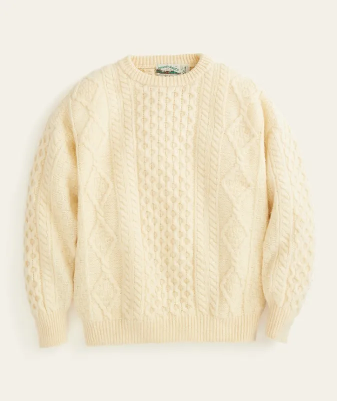 Vintage Irish Fishermen Sweater sold by Marine Layer