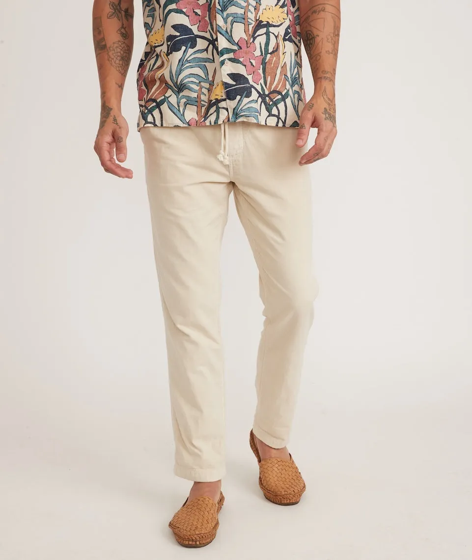 Saturday Beach Pant in Sand sold by Marine Layer product image thumbnail 3